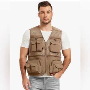 Men’s lightweight Mesh Utility Vest